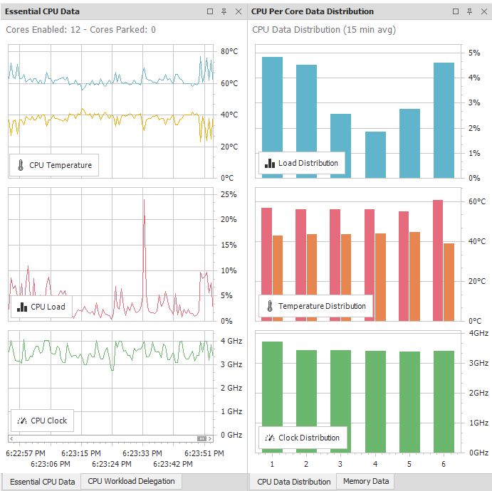 Quick CPU Advanced CPU settings